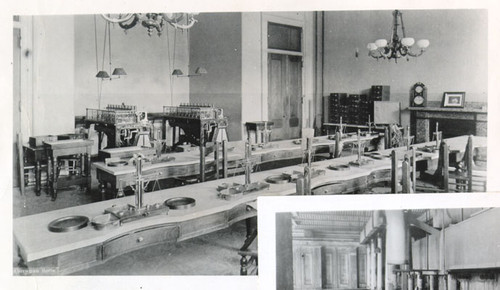 [Assayer's laboratory in old Mint building at Fifth and Mission street]