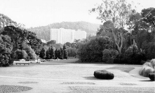 [Sutro Heights taken from front of Conservatory, Golden Gate Park]