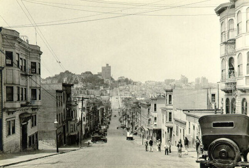 [Green Street, west of Kearny]