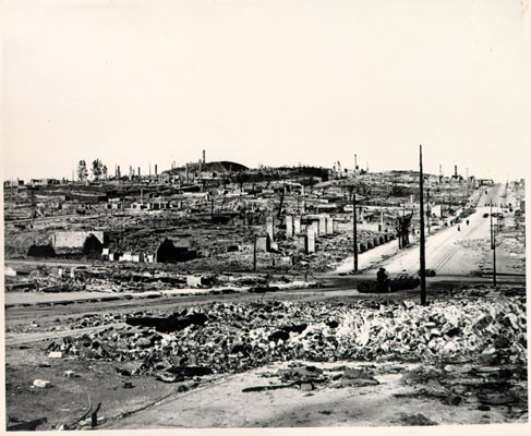 [View of San Francisco after the 1906 earthquake and fire]