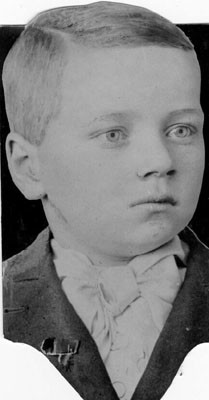 [Fatty Arbuckle at the age of seven]