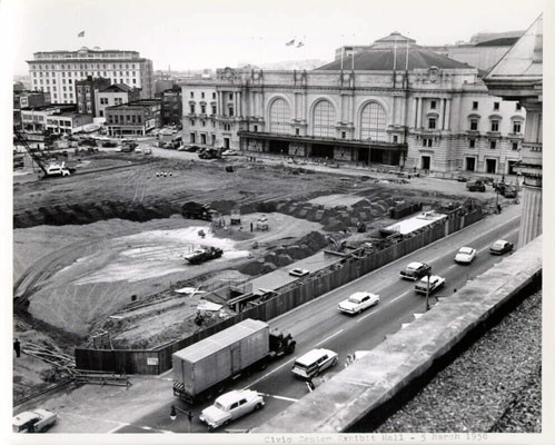 Civic Center Exhibit Hall - 5 March 1958