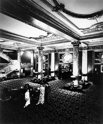 [Lobby of the Fairmont Hotel]