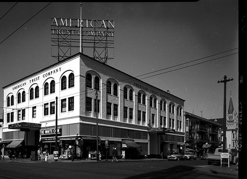 [2589 Mission Street at 22nd Street, American Trust Company, The White Cow, Taste Good Bakeries]