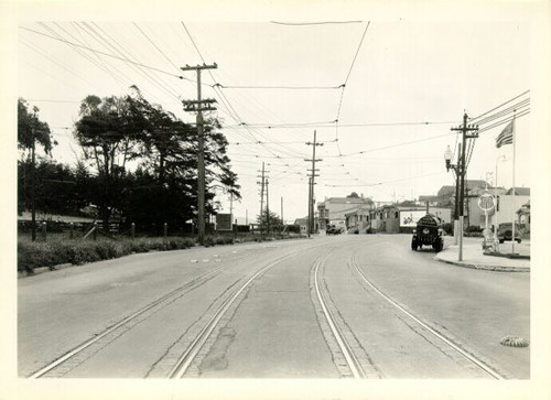 [Ocean Avenue between Harold and Phelan]