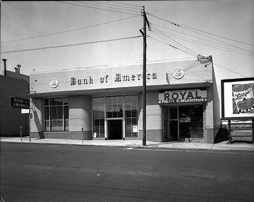 [5150 Mission Street, Bank of America, S. Romani & Sons Royal Poultry & Delicatessen]