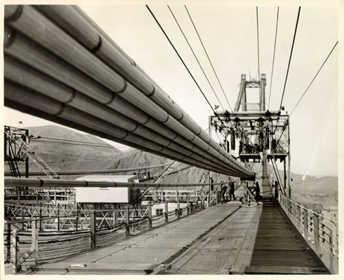 [Construction of the Golden Gate Bridge]