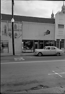 [2913-2915 24th Street, Sandy's Barber Shop, San Francisco Florist, St. Peter's Church]