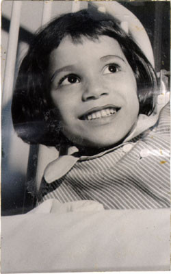 [Unidentified patient at Shriners' Hospital for Crippled Children]