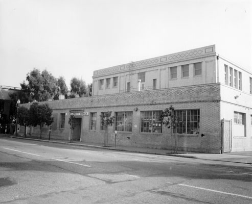 [Exterior of John Swett School]