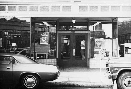 [Exterior of Portola Branch Library]