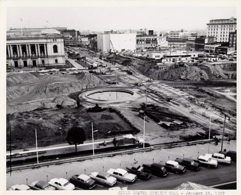 Civic Center Exhibit Hall - January 23, 1957