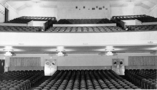 [Interior of the Parkside Theatre]