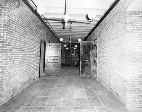 [Hallway of old Mint building at Fifth and Mission streets]