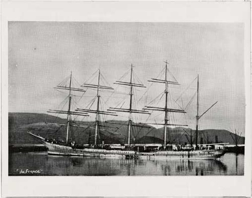 [Sailing ship "La France II"]