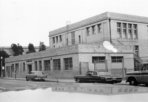 [Exterior of John Swett School]