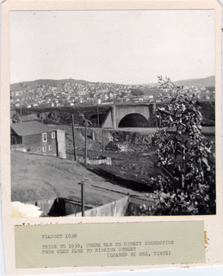 [Bosworth viaduct viewed from north above Wilder Street]