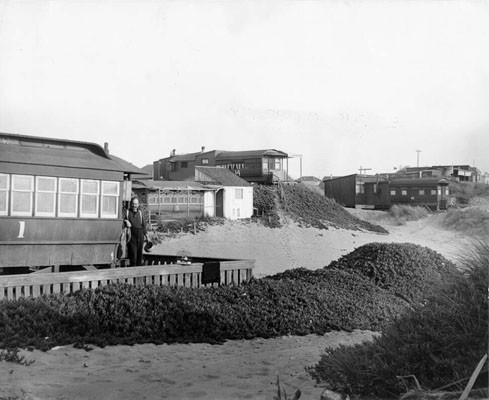 ["Carville" at Ocean Beach]