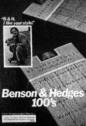 Benson & Hedges 100's