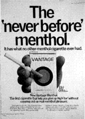 The 'never before' menthol