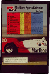Marlboro Sports Calendar — Calisphere