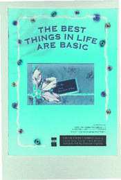 The Best Things in Life are Basic