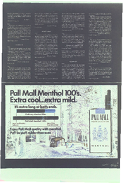 Pall Mall Menthol 100's Extra cool…extra mild