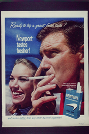 Newport tastes Fresher!