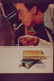 Benson & Hedges 100's must taste pretty good. look what people put up with to smoke them