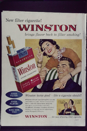 New Filter Cigarette! Winston brings flavor back to filter smoking —  Calisphere