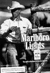 Marlboro Lights The spirit of Marlboro in a low tar cigarette