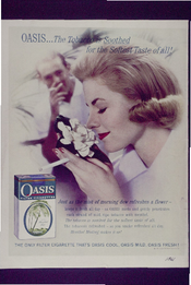 tobacco oasis Oasis…the Tobacco is soothed for the softest taste of all — Calisphere