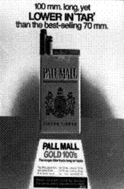 Pall Mall Gold 100's