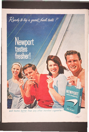 Newport tastes Fresher!