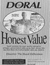 DORAL HONEST VALUE