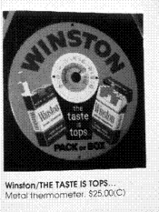 Winston the taste is tops