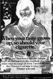 When your taste grows up, so should your cigarette
