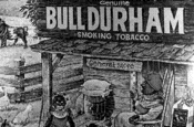 Genuine BULL DURHAM SMOKING TOBACCO