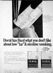 Doral has fixed what you don't like about low "tar" & nicotine smoking