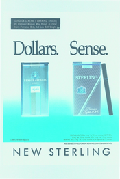 Dollars. Sense. New Sterling