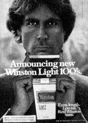 Announcing new Winston Light 100's