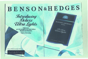 Benson & Hedges Introducing Deluxe Ultra Lights