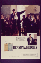 For People Who Like to Smoke…Benson & Hedges