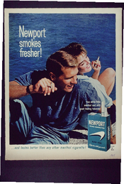 Newport smokes fresher!