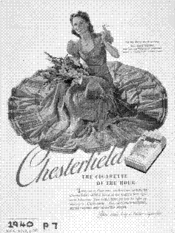 Chesterfield The Cigarette Of The Hour