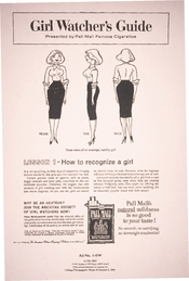 Girl Watcher's Guide Presented by Pall Mall Famous Cigarettes