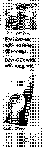 First low-tar with no fake flavorings
