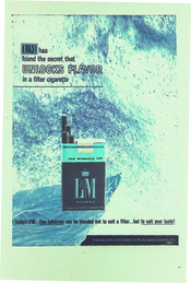 L&M has found the secret that unlocks flavor in a filter cigarette