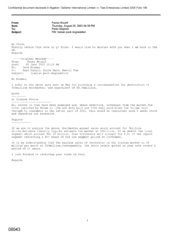 [Email from Mounif Fawaz to Stephen Perkss in regards to Iranian Pack Degradation]