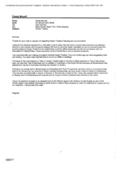 [E-mail from Mounif Fawaz to Norman Jack regarding Ocean Traders]